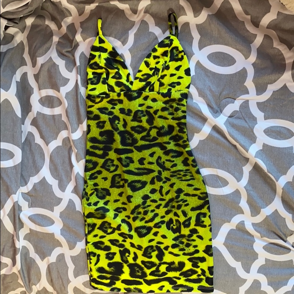 Fashion Nova Leopard Print Dress